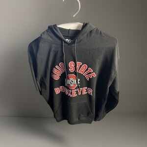 Ohio State Buckeyes Blue 84 Black Medium Men's Hoodie